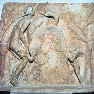 Roman relief of Leda and the Swan, 1st century