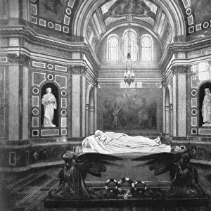 The royal mausoleum, Frogmore, 1901. Artist: HN King