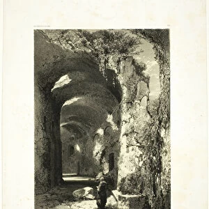 Ruin of an Amphitheatre at Pouzzoles (Kingdom of Naples), plate 9 from Oeuvres de A