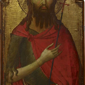 Saint John the Baptist. Creator: Ugolino di Nerio (ca 1280-1349)