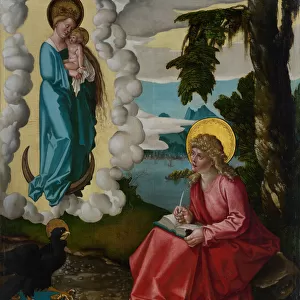 Saint John on Patmos, ca. 1511. Creator: Hans Baldung