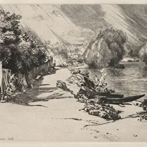 The Seine at Bas-Meudon with the Seguin and Mottiaux Islands, 1868