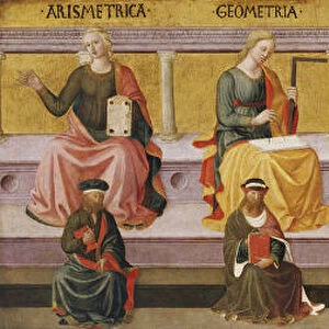 The Seven Liberal Arts, c. 1450. Artist: Pesellino, Francesco di Stefano (1422-1457)