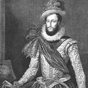 Sir Walter Raleigh, 1588, 1888. Creator: Unknown