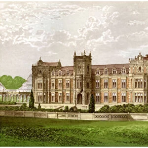 Somerleyton, Suffolk, home of Baronet Crossley, c1880