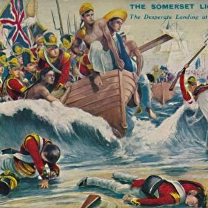 The Somerset Light Infantry. The Desperate Landing at Aboukir Bay, 1801, (1939)