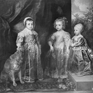 The three sons of Charles I, King of England, 1630s. Artist: Anthony van Dyck