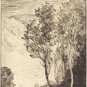 Souvenir of Italy (Souvenir d Italie), 1866. Creator: Jean-Baptiste-Camille Corot