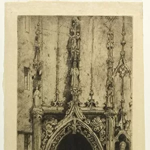 St. Merri, 1906. Creator: David Young Cameron