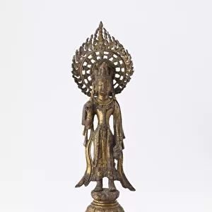 Standing Bodhisattva Guanyin (Sanskrit Avalokiteshvara), Sui dynasty, 581-618