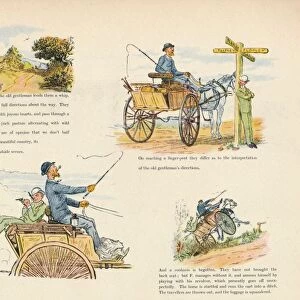 The Strange Adventures of a Dog-Cart, 1888, (1946). Artist: Randolph Caldecott