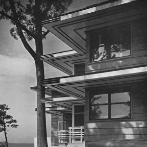 Summer cottage... on Gibson Island, Maryland, 1933