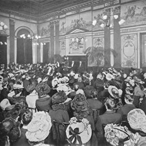 A Sunday evening debate at the Old Playgoers Club, London, c1903 (1903)