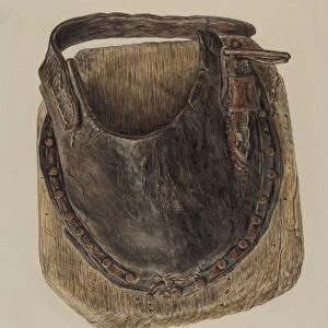 Swamp Shoe for Horse, c. 1942. Creator: Clarence Secor