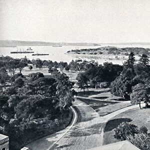 Sydney Harbour and Botanical Gardens, c1900. Creator: Unknown