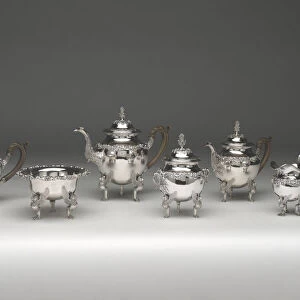 Tea and Coffee Service, 1811 / 28. Creator: Harvey Lewis