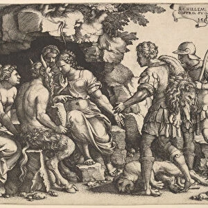 Thetis and Chiron, 1543. Creator: Georg Pencz