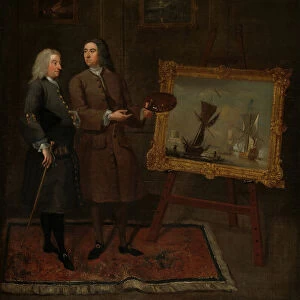 Thomas Walker and Peter Monamy, c. 1735. Creator: Gawen Hamilton