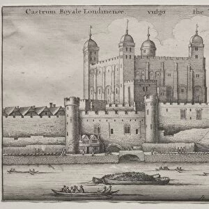 The Tower, London. Creator: Wenceslaus Hollar (Bohemian, 1607-1677)