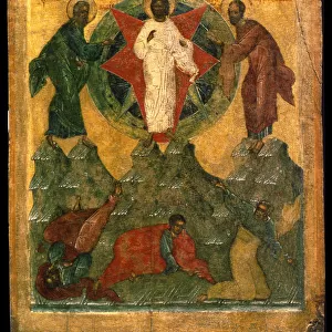 The Transfiguration of Jesus, Russian icon, early 16th century