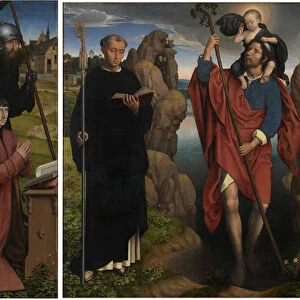 Triptych of Willem Moreel, 1484. Artist: Memling, Hans (1433 / 40-1494)