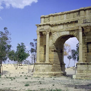 Triumphal Arch, Sbeitla, Tunisia