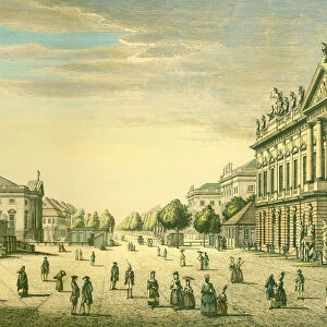 Unter den Linden, 1780, 1780
