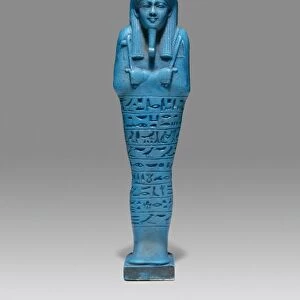 Ushabti (Funerary Figurine) of Psamtek, Egypt, Late Period, Dynasty 26