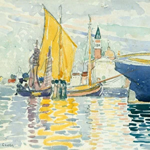 Venice-The Giudecca, 1903. Creator: Henri-Edmond Cross