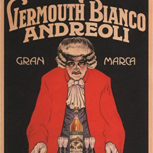 Vermouth Bianco Andreoli, 1919. Artist: Bresciani, Attilio (1879-1943)