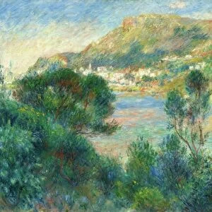 View of Monte Carlo from Cap Martin, c. 1884. Creator: Pierre-Auguste Renoir
