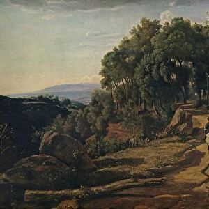 A View Near Volterra, 1838. Artist: Jean-Baptiste-Camille Corot