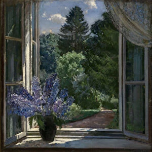 View from a Window, 1939. Artist: Zhukovsky, Stanislav Yulianovich (1873-1944)