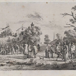 Village Festival, 1773. Creator: Jean-Jacques de Boissieu