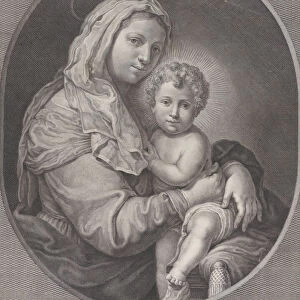 Virgin and Child, ca. 1750-74. Creators: Antonio Baratta, Lorenzo Lorenzi