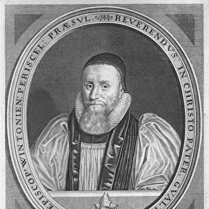 Walter Curll (Curle), Bishop of Winchester (1575-1647), 17th century. Artist: Thomas Cecill