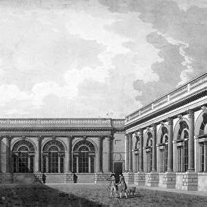 West quadrangle of the Bank of England, City of London, 1790. Artist: Thomas Malton II