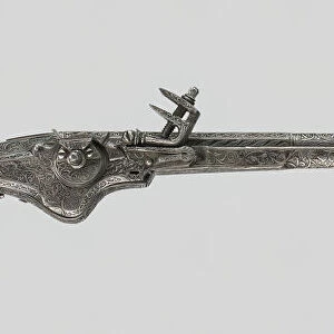 Wheellock Pistol (Pedrenyal) of King Louis XIII of France, Ripoll, c. 1615
