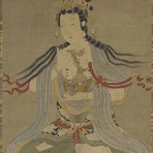 Willow-branch Guanyin, Ming dynasty, 17th century. Creator: Unknown