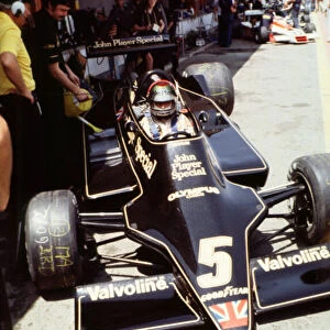 1978 Spanish Grand Prix Jarama, Spain 2nd-4th June 1978 Mario Andretti, Lotus 79 Ford, 1st place World Copyright LAT Photographic