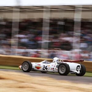 2011 Goodwood Festival of Speed: Lola T90 driven by Graham Hill to win the Indy 500 in 1966. Action