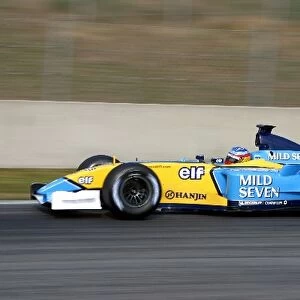Formula One Testing: Fernando Alonso Renault R23