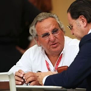 Formula One World Championship: Aldo Rosanna DHL Logistics and Freight talks with Luciano Secchi WIND Group
