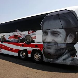 Formula One World Championship: The Toyota bus