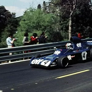 Francois Cevert, Tyrrell 006-Ford (2nd place) Spanish Grand Prix, Montjuich, 29th April 1973 World LAT Photographic Ref: 73 ESP 52