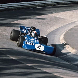 Nurburgring, Germany. 30th July - 1st August 1971. Jackie Stewart, Tyrrell 003 Ford