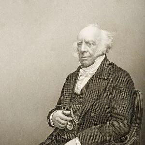 Andrew Reed, 1788-1862. English Reverend And Benefactor. Founder Of The London Orphan Asylum. Engraved By D. J. Pound From A Photograph By Mayall. From The Book The Drawing-Room Portrait Gallery Of Eminent Personages Volume 2. Published In London 1859