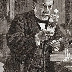 Louis Pasteur Portrait Laboratory French France