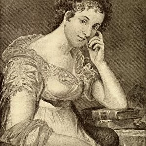 Maria Edgeworth, 1767-1849. English Novelist. From The Book The Masterpiece Library Of Short Stories, Irish And Overseas, Volume 11"