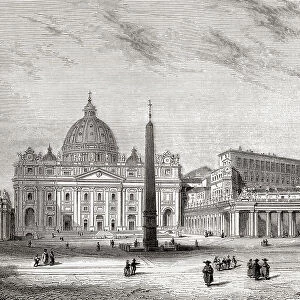The Papal Basilica Of Saint Peter Vatican City